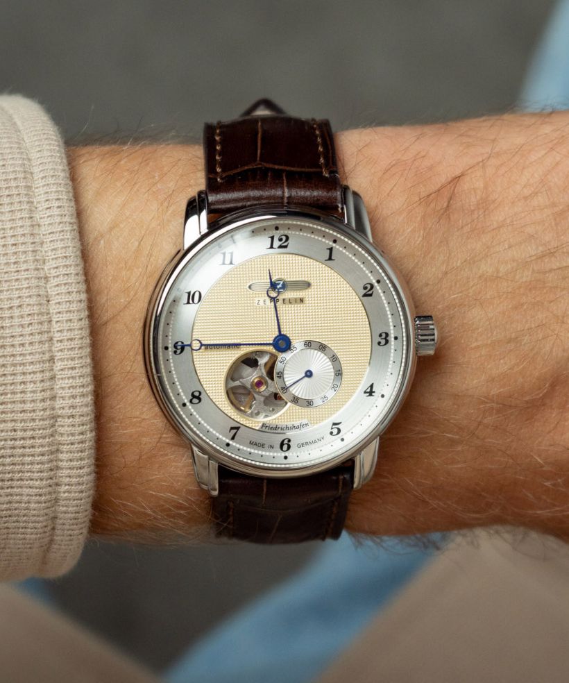 Часовник Мъжки Zeppelin Friedrichshafen Open Heart Automatic