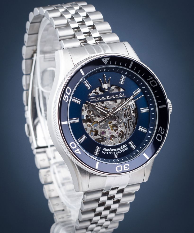 Часовник Мъжки Maserati Sfida Skeleton Automatic