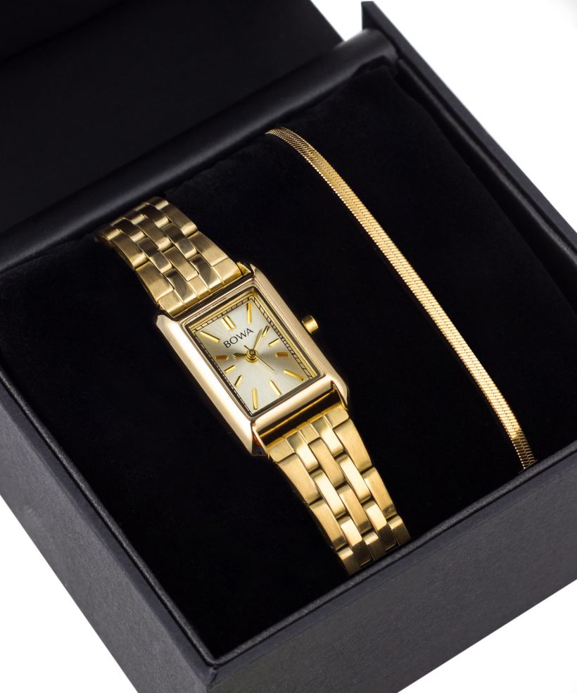 Часовник Дамски BOWA Paris Full-Gold Steel 20 Gift Set