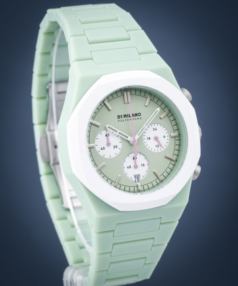 Часовник Унисекс D1 Milano Polychrono Green Blast