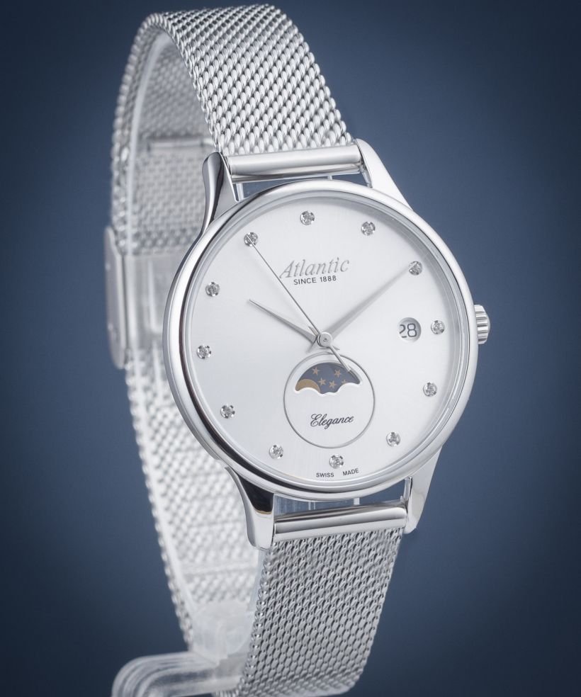 Часовник Дамски Atlantic Elegance Moonphase
