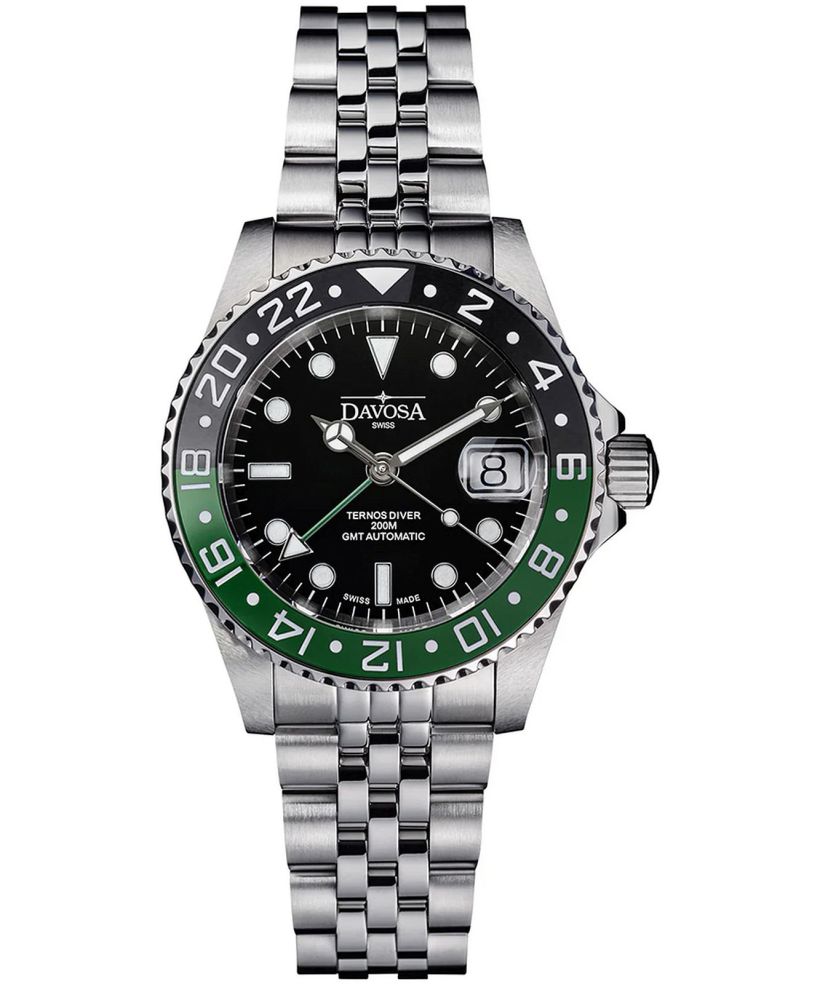 Часовник Мъжки Davosa Ternos Ceramic GMT WaveSl Automatic