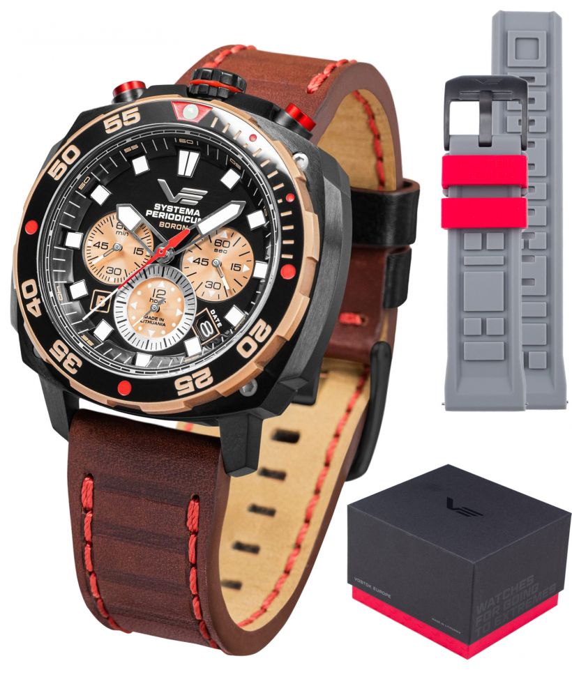 Часовник Мъжки Vostok Europe Systema Periodicum Boron Chronograph SET Limited Edition