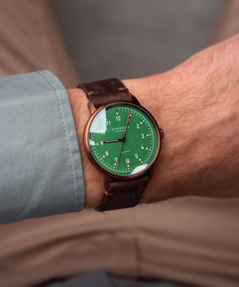 Часовник Мъжки Sternglas Lumatik Automatic Edition Bronze