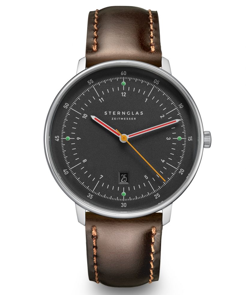 Часовник Мъжки Sternglas Hamburg Neugraphite