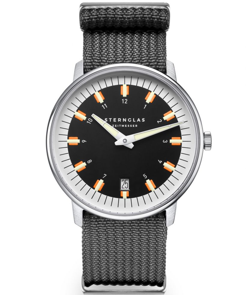 Часовник Мъжки Sternglas Egor Black Silver