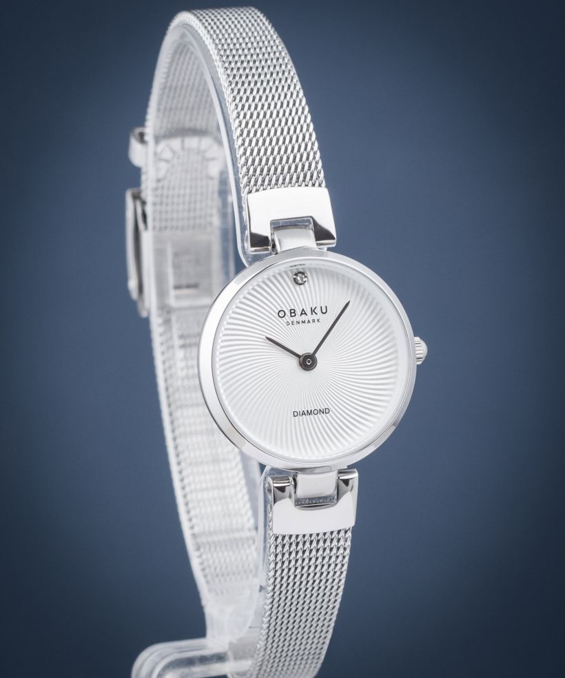 Часовник Дамски Obaku Diamant Petite Steel