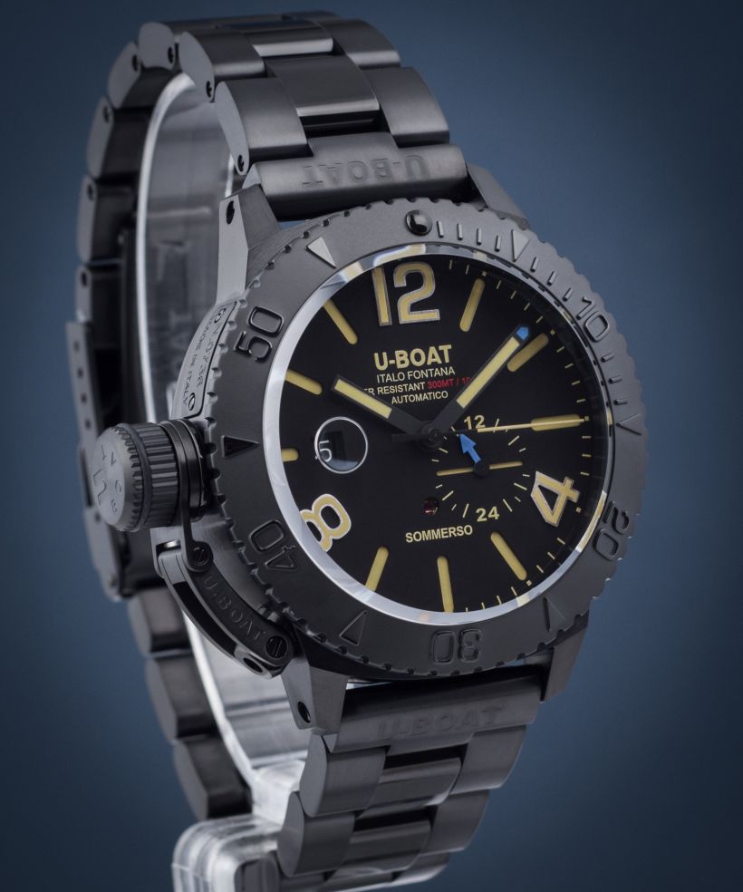 Часовник Мъжки U-Boat Sommerso 46mm DLC Bracelet