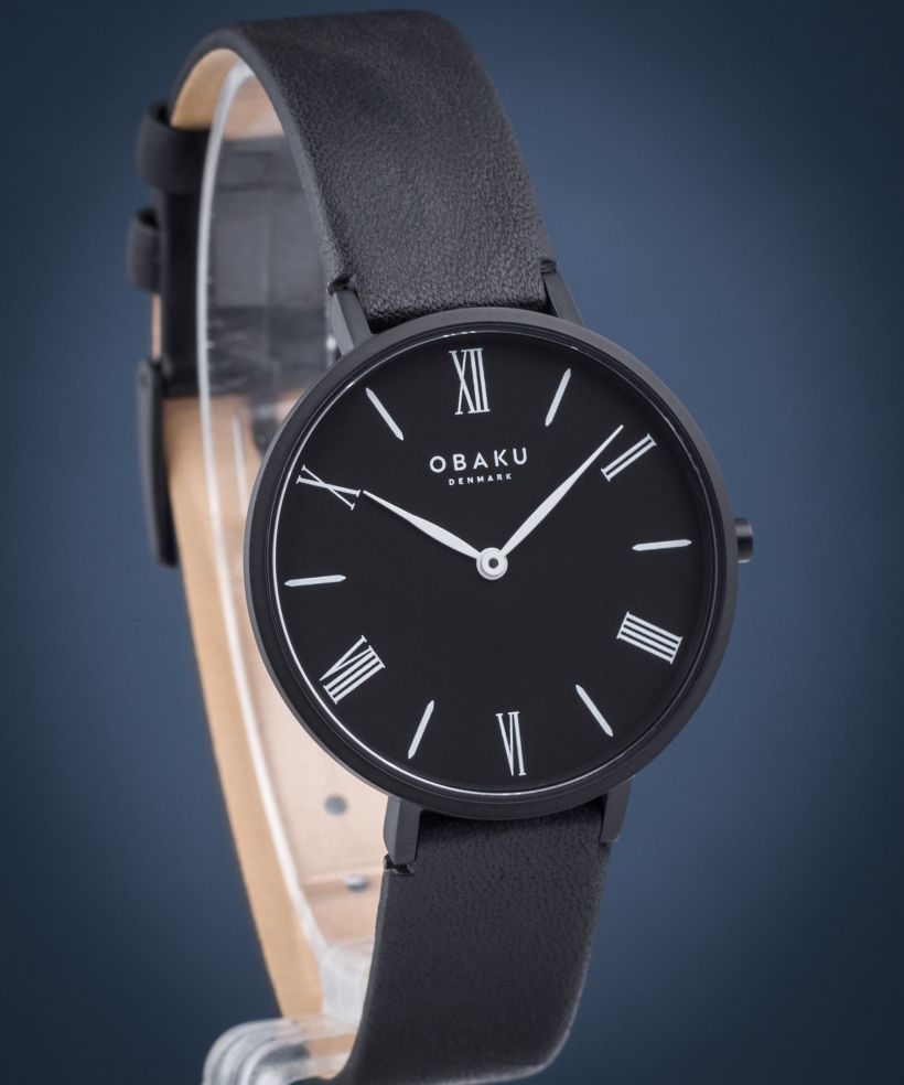 Часовник Дамски Obaku Folie Lille Ebony