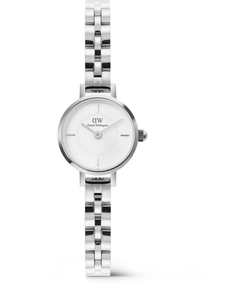 Часовник Дамски Daniel Wellington Petite Mini Arch 3-link White Silver