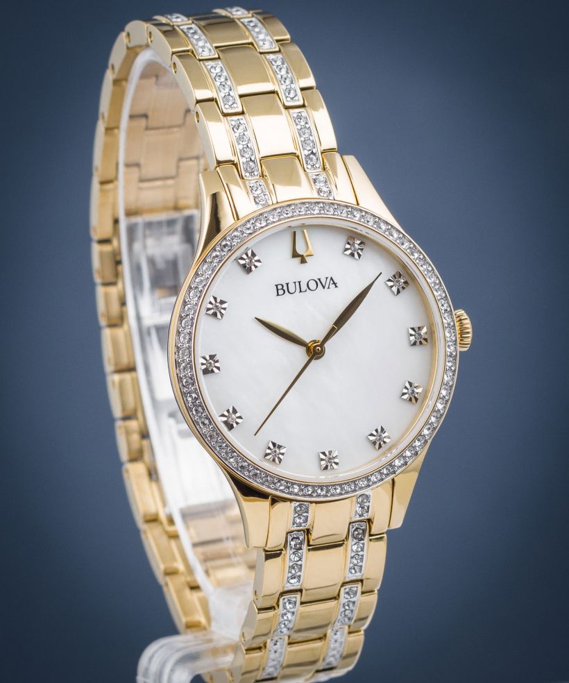 Часовник Дамски Bulova Crystal SET