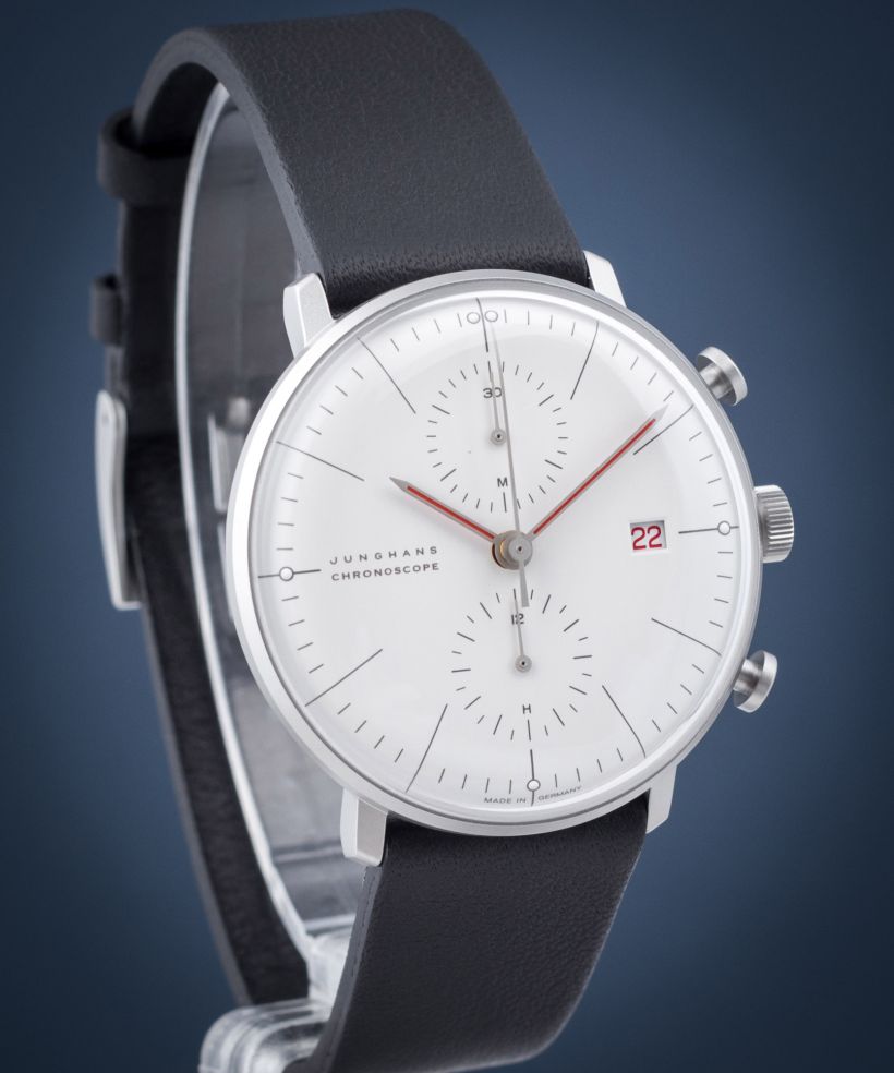 Часовник Мъжки Junghans max bill Chronoscope Bauhaus