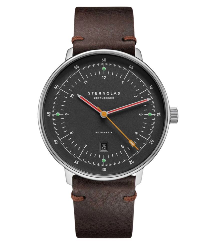 Часовник Мъжки Sternglas Hamburg Neugraphit Automatic