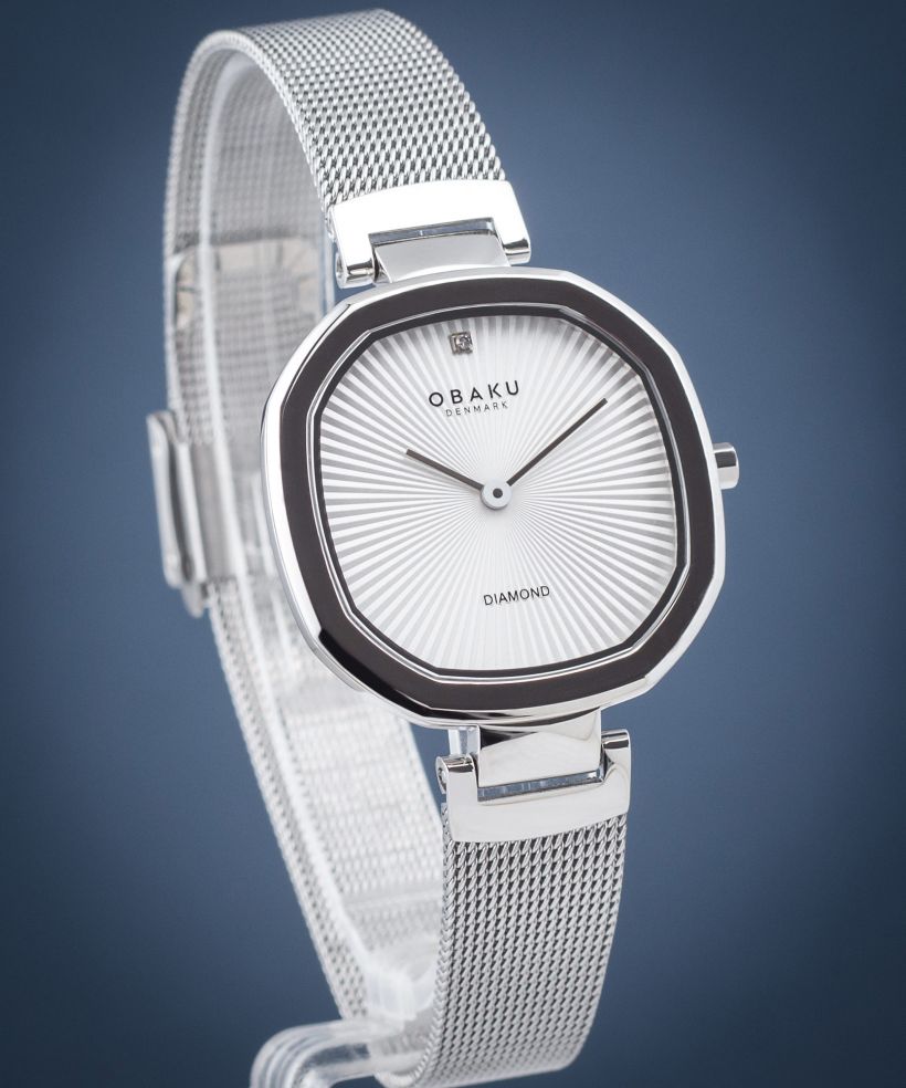 Часовник Дамски Obaku Brilliant Steel Diamond