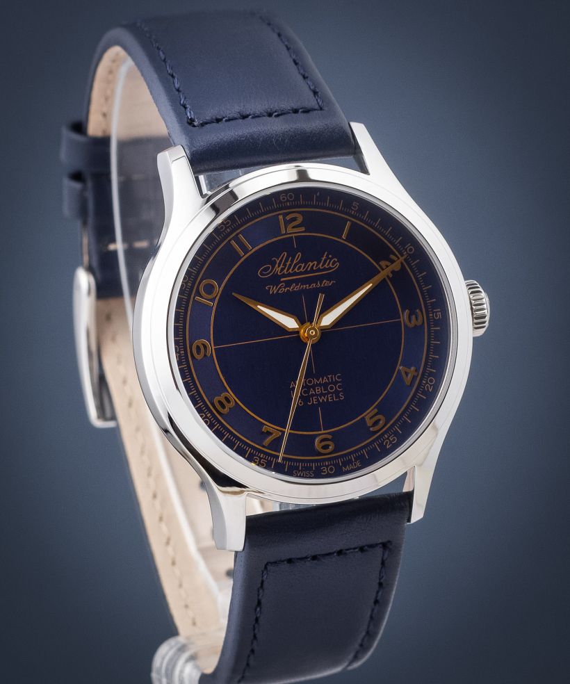 Часовник Мъжки Atlantic Worldmaster Incabloc Automatic