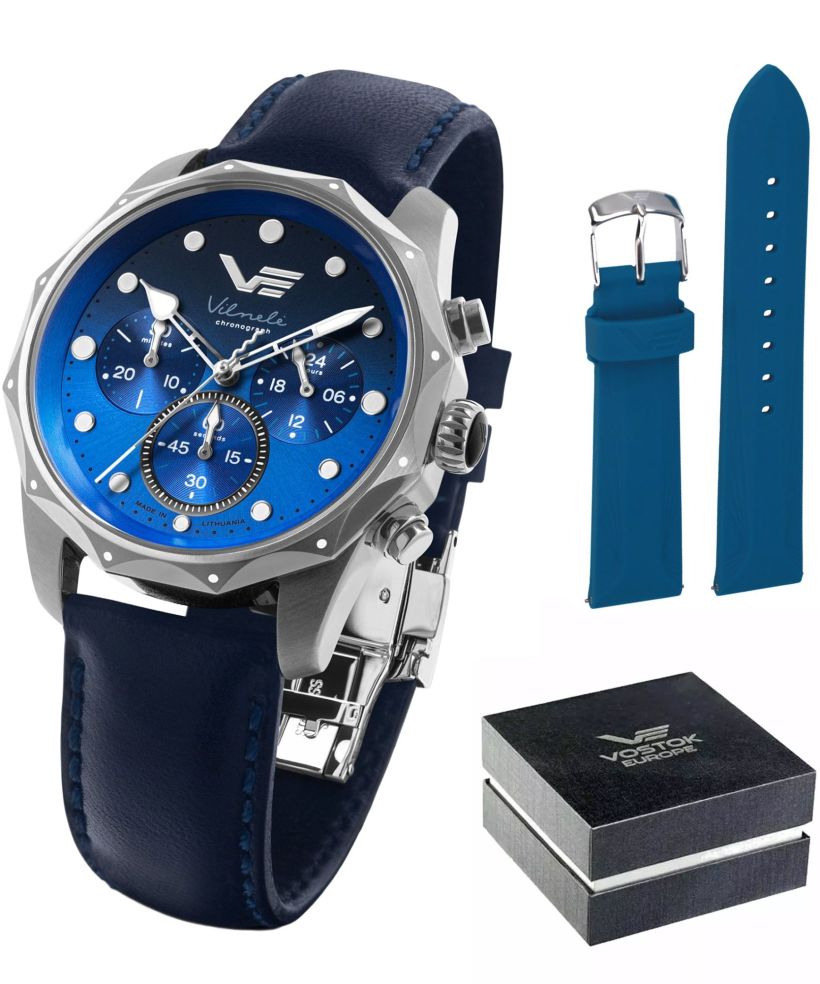 Часовник Дамски Vostok Europe Vilnele Chronograph Limited Edition SET