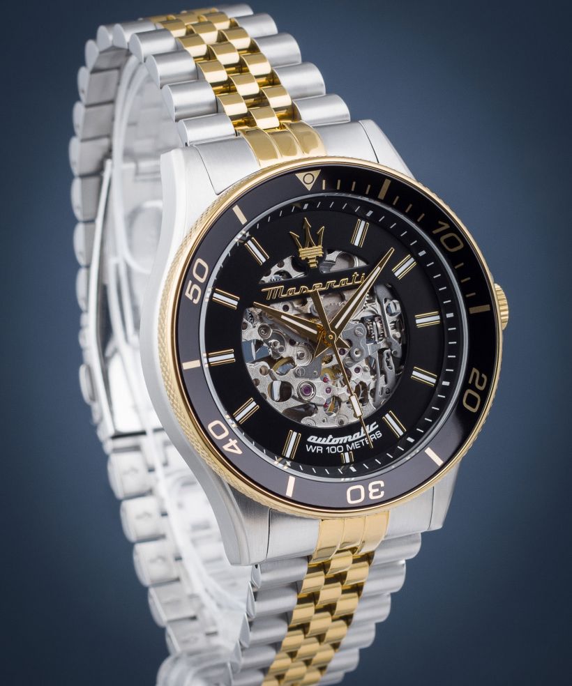 Часовник Мъжки Maserati Sfida Skeleton Automatic