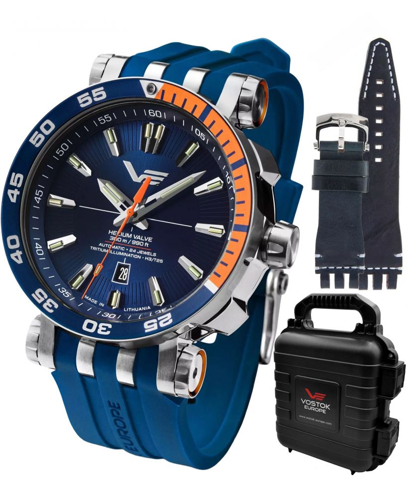 Часовник Мъжки Vostok Europe Helium Valve Automatic Tritium Illumination SET