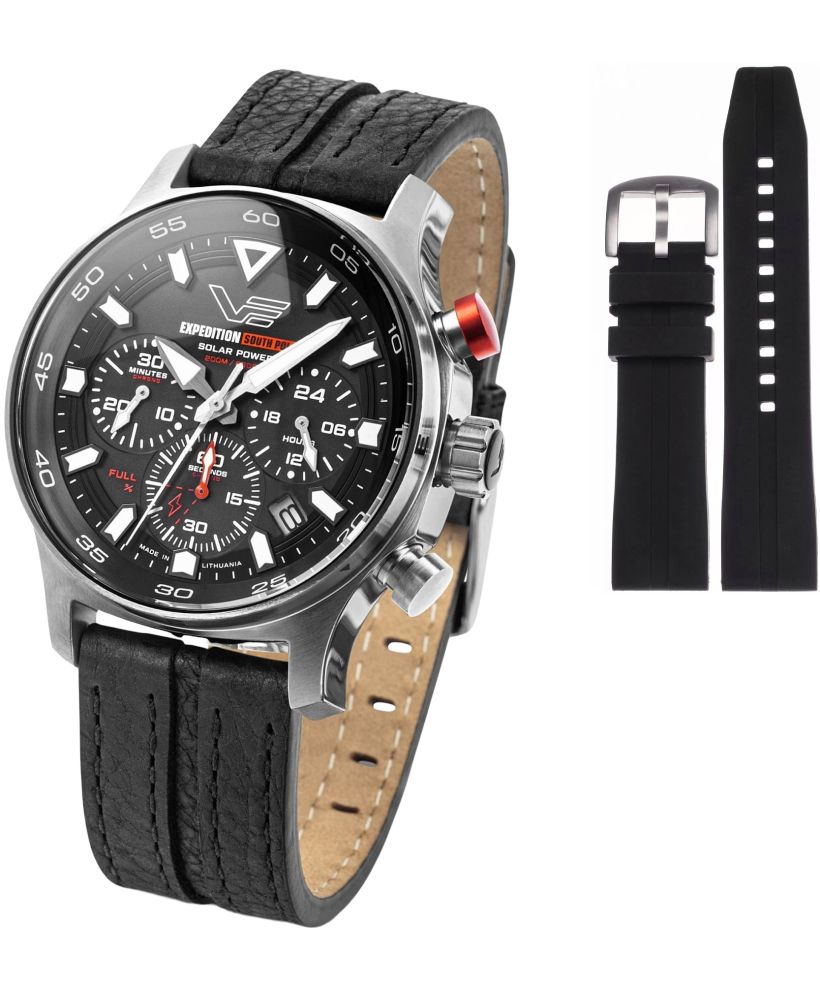 Часовник Мъжки Vostok Europe Expedition South Pole Solar Power Chronograph Limited Edition SET