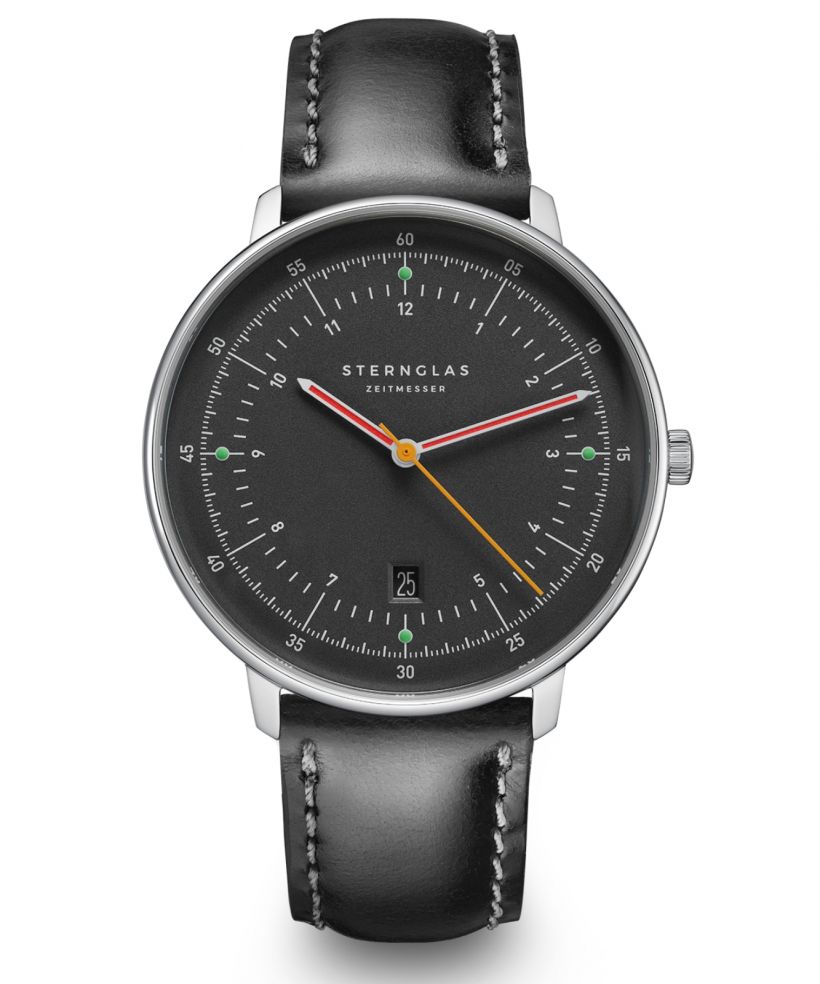 Часовник Мъжки Sternglas Hamburg Neugraphit Automatic