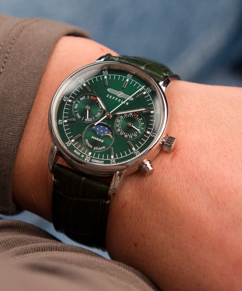 Часовник Дамски Zeppelin LZ14 Marine Moonphase Lady