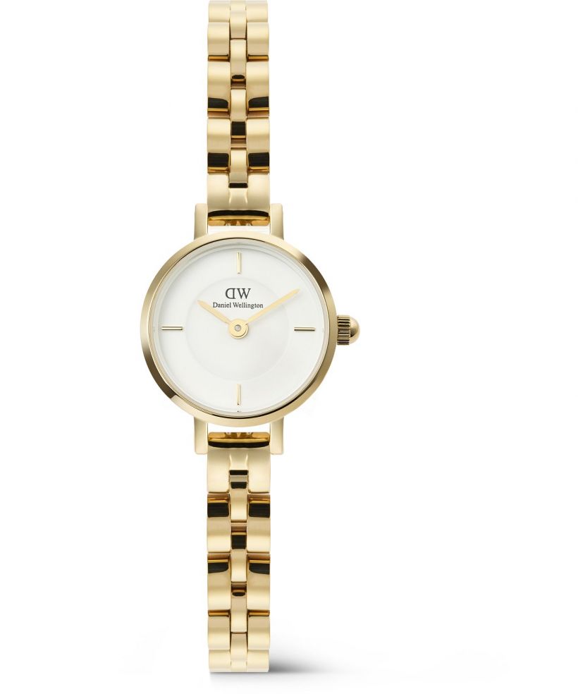Часовник Дамски Daniel Wellington Petite Mini Arch 3-link White Gold