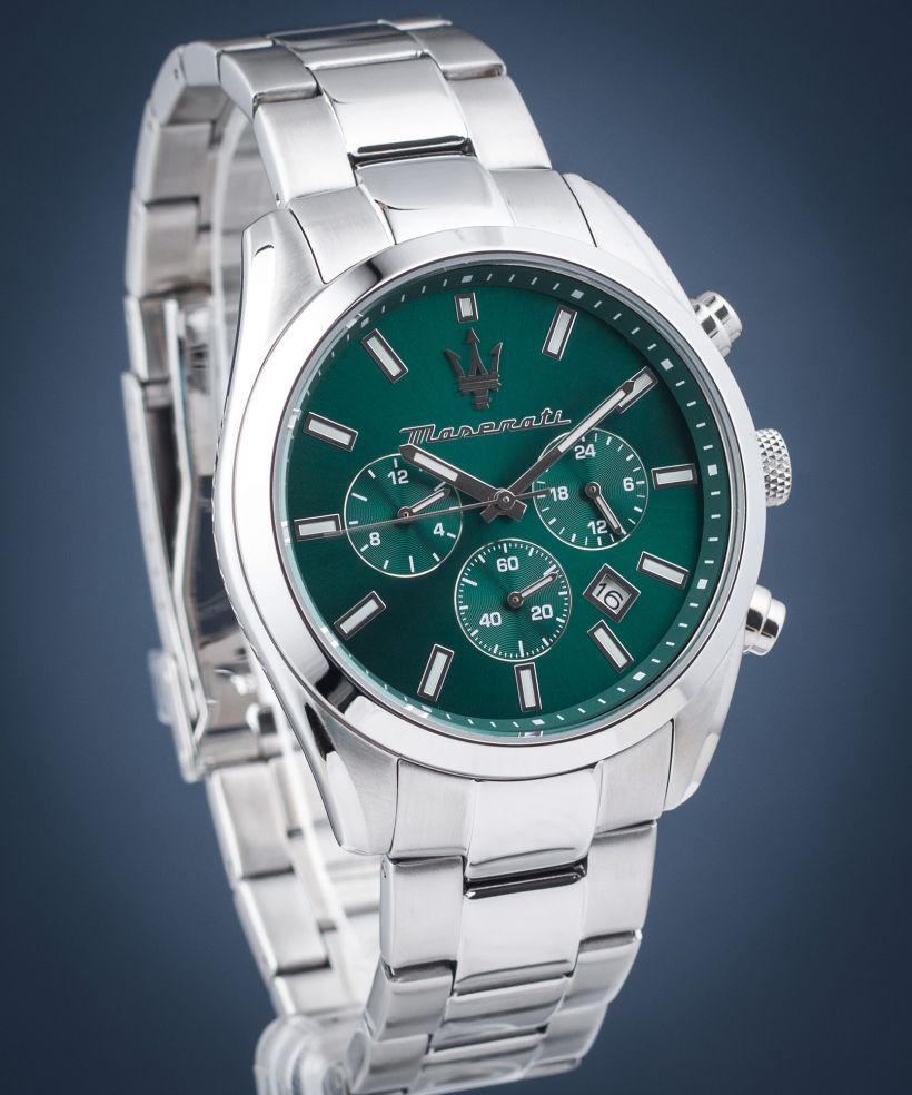 Часовник Мъжки Maserati Attrazione Chronograph Gift Set