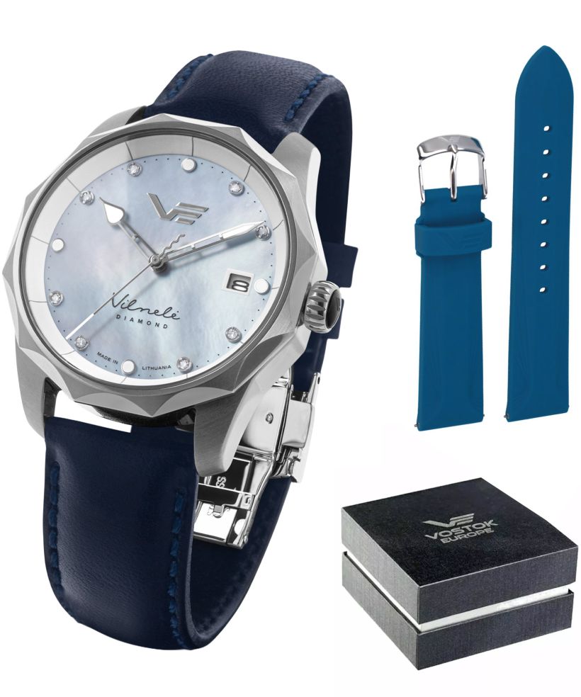 Часовник Дамски Vostok Europe Vilnele Solar Diamonds Limited Edition SET