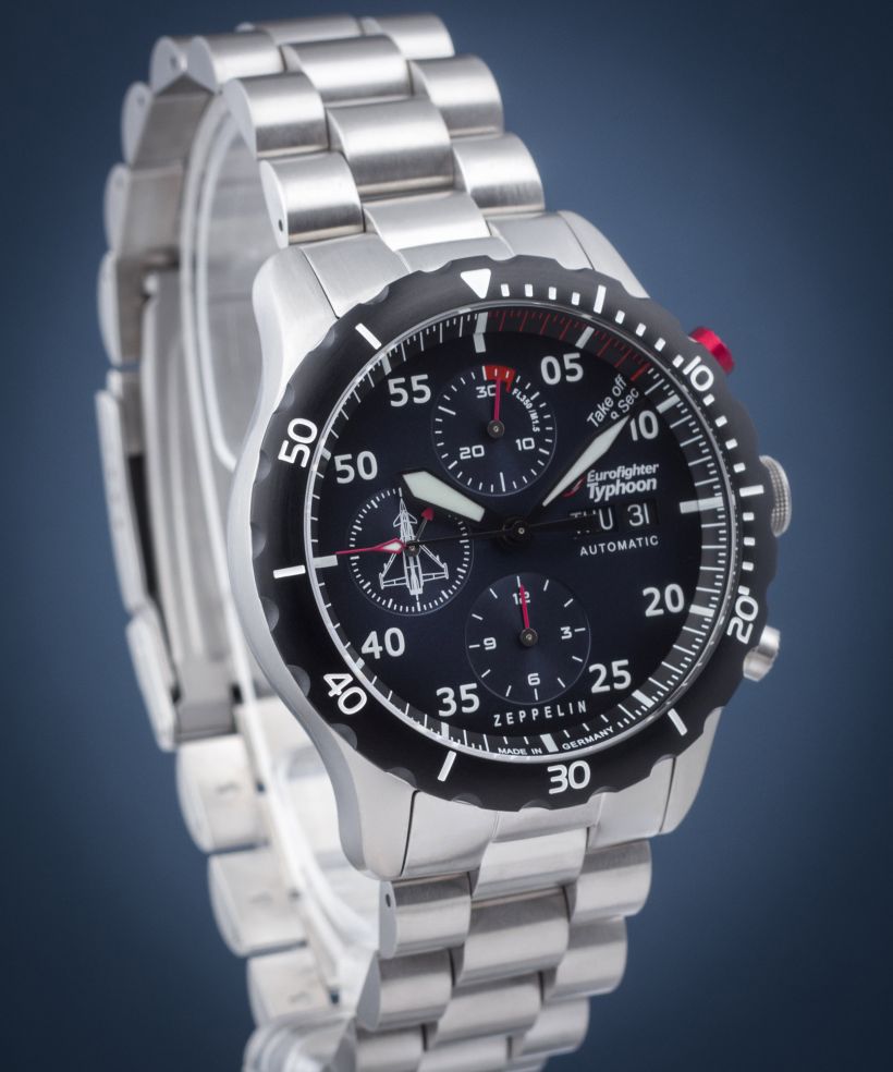 Часовник Мъжки Zeppelin Eurofighter Automatic Chronograph Limited Edition