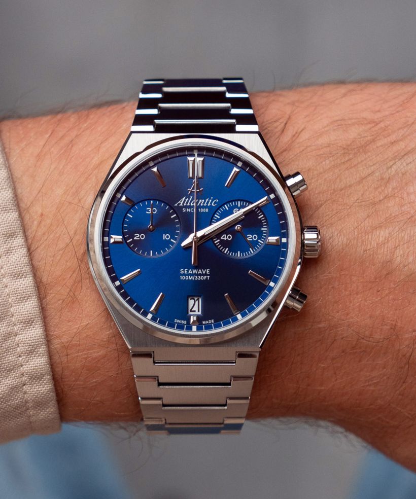 Часовник Мъжки Atlantic Seawave Chronograph