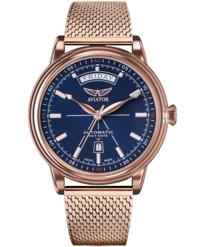 Часовник Мъжки Aviator Douglas Day-Date Automatic Limited Edition