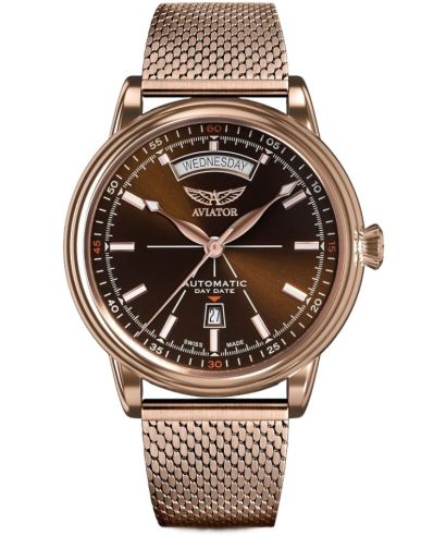 Часовник Мъжки Aviator Douglas Day-Date Automatic Limited Edition