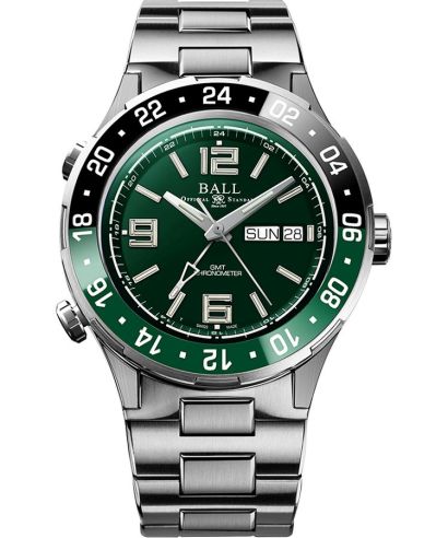 Часовник Мъжки Ball Roadmaster Marine GMT Automatic Titanium Limited Edition