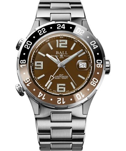 Часовник Мъжки Ball Roadmaster Pilot GMT Automatic Titanium Chronograph Limited Edition