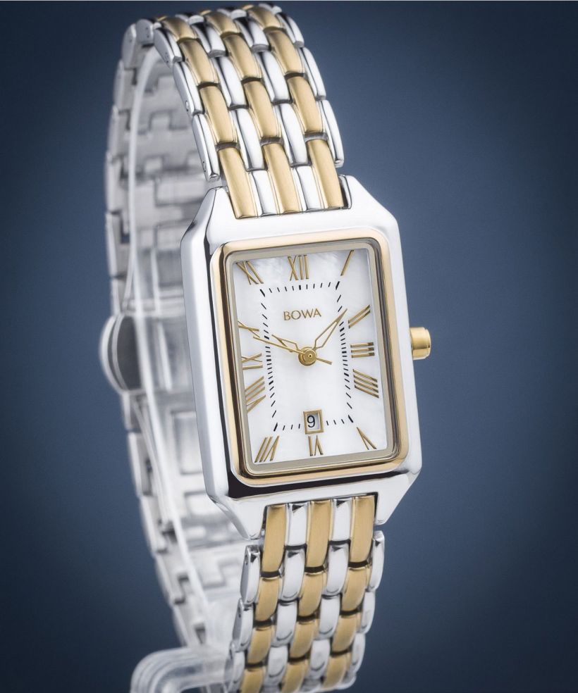 Часовник Дамски BOWA Barcelona Pearl Gold Steel 23