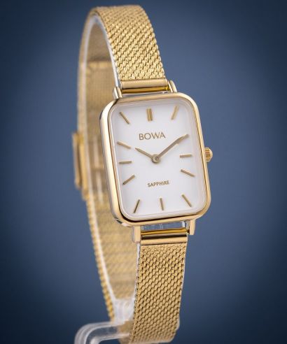 Часовник Дамски BOWA Dubai White-Gold Mesh 20
