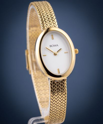 Часовник Дамски BOWA Oslo White-Gold Mesh 23