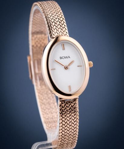 Часовник Дамски BOWA Oslo White Rose-Gold Mesh 23