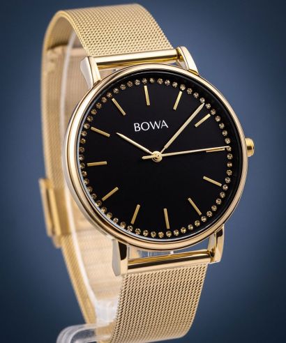Часовник Дамски BOWA Rio Black-Gold Mesh 38