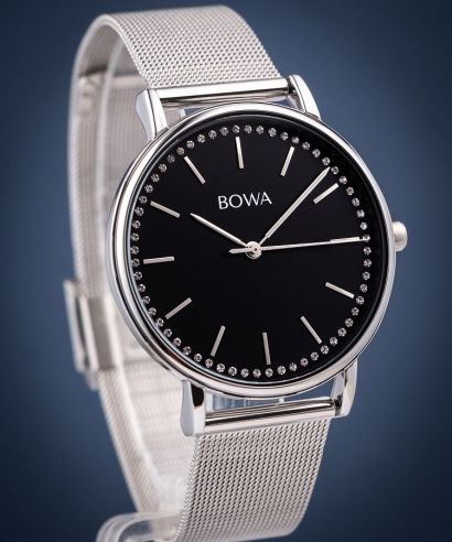 Часовник Дамски BOWA Rio Black-Silver Mesh 38