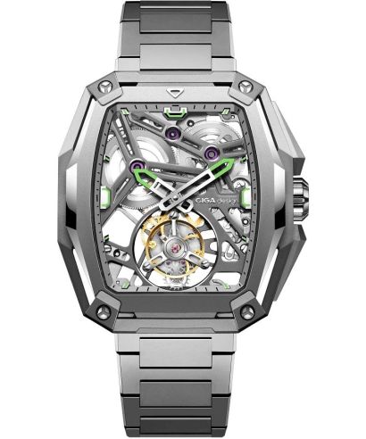 Часовник Мъжки Ciga Design Hunter Tourbillon Series Z Automatic Titanium Skeleton
