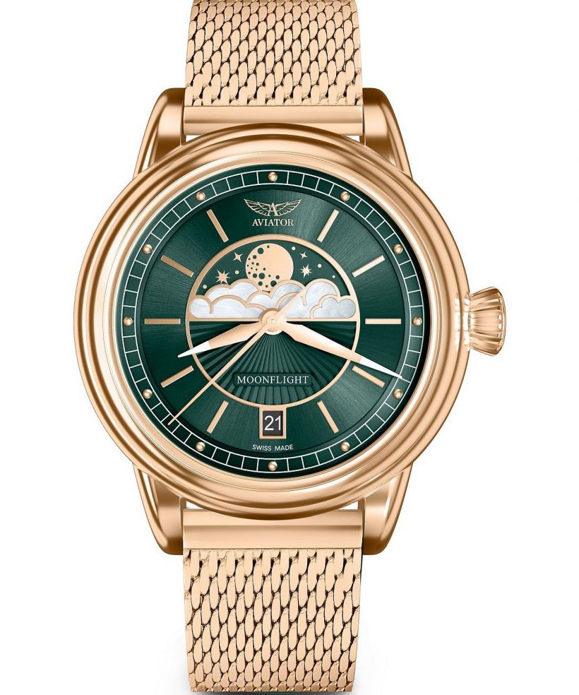 Часовник Дамски Aviator Douglas Moonflight Limited Edition