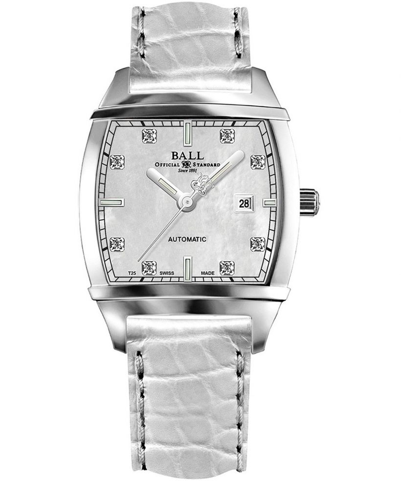 Часовник Дамски Ball Transcendent Pearl Diamond Automatic