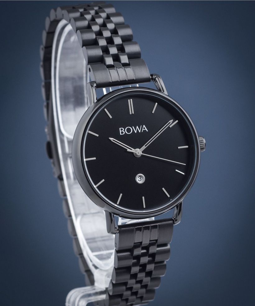 Часовник Дамски BOWA Milan Black-Silver Tone Steel 34