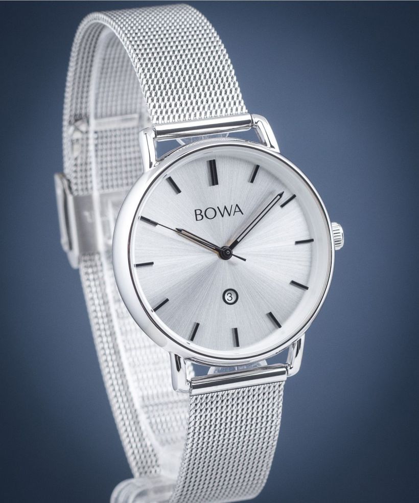 Часовник Дамски BOWA Milan Silver-Black Tone Mesh 34