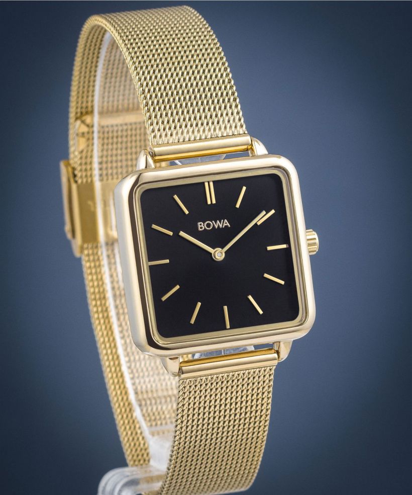 Часовник Дамски BOWA Vienna Black Gold Mesh 29
