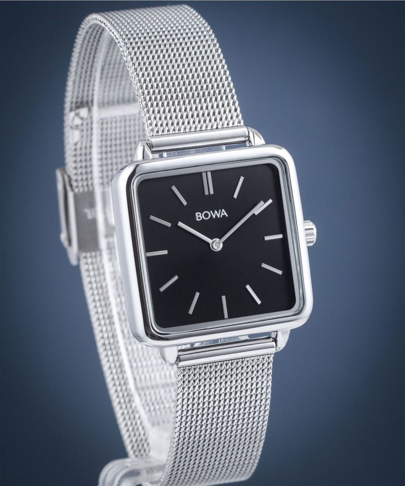 Часовник Дамски BOWA Vienna Black Silver Mesh 29