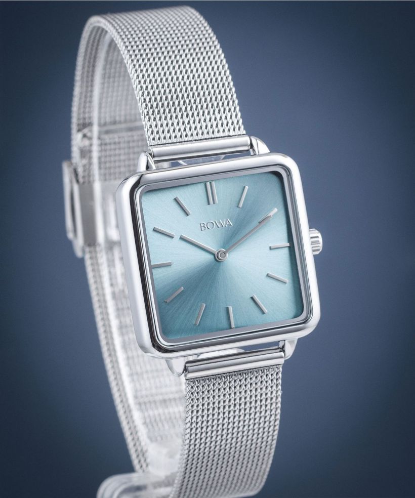 Часовник Дамски BOWA Vienna Ice-Blue Silver Mesh 29