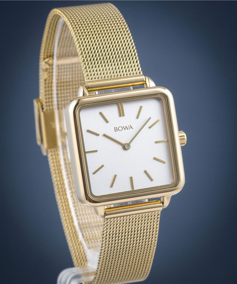 Часовник Дамски BOWA Vienna White Gold Mesh 29