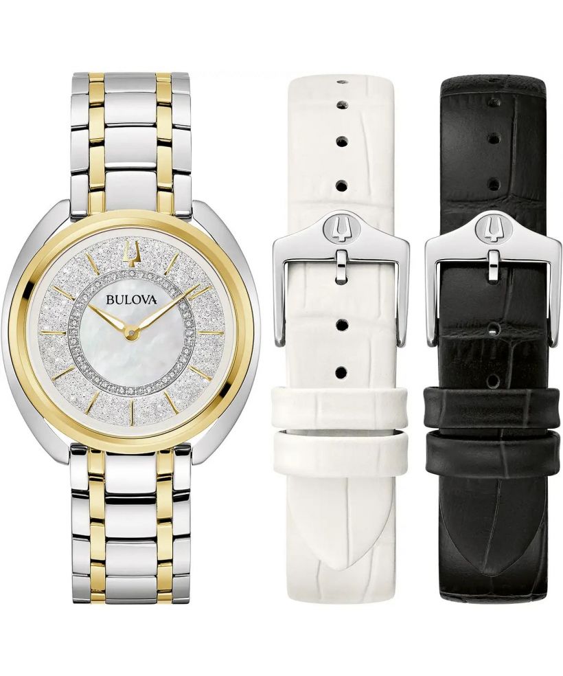 Часовник Дамски Bulova Duality Diamonds Gift Set
